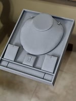 حامل مجوهرات - رمادي