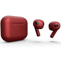APPLE - آبل ايربودز الجيل الثالث - احمر غامق ميتال...
