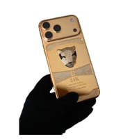 ايفون 17 مطلى ذهب كامل باى تصميم من اختيارك - جديد