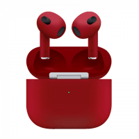 APPLE - آبل ايربودز الجيل الثالث - احمر كامل فل مط...