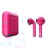 APPLE - ابل ايربودز الجيل الثاني - فوشيا لامع