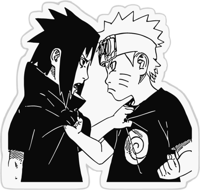 ملصق ناروتو & ساسكي