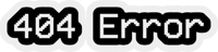 ملصق 404 Error