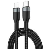 كيبل شحن و يدعم نقل بيانات تايب سي 100 واط ويو