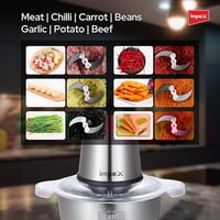 فرامة الخضروات واللحوم الكهربائية