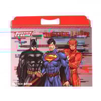 فرقة العدالة- دفتر رسم بلاستيك صغير – مقاس 19.5 *...