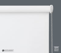 ستائر رول بلس بلاك اوت ابيض BV-1001