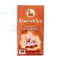 شاي أحمر بنكهة الزعفران