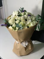 باقة ورد ابيض