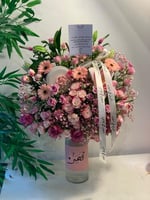 فازه مولودة مع الاسم وشوكلت بستاني