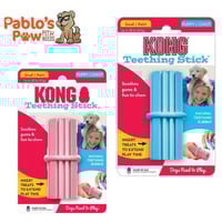 عود التسنين للجراء صغير زهري كونج (حتى 9 كجم)