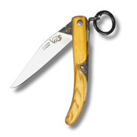 سكين أوريكس أم شوكة الألمانية ( خشب الزيتون )