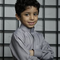 ثوب أطفال سميراميس مع تطريز - رمادي غامق