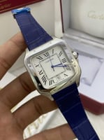 ساعة كارتير سانتوس جلد