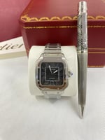 طقم ساعة & قلم كارتير سانتوس