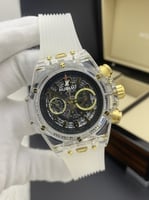 ساعة هوبلت شفاف المتميزة