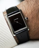 ساعة كارتير تانك موست جلد