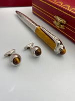 طقم كارتير قلم وكبك