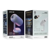 قرين لايون - بروجيكتر بدقة 4k - ابيض