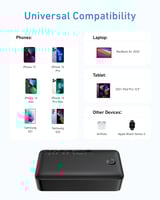 باور بنك انكر متنقلة بسعة 40000 ملى امبير منفذ تاي...