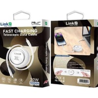 كابل شحن قابل للسحب ايفون PD احترافي - شحن سريع 30...