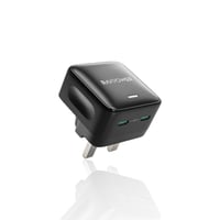 راف باور شاحن جداري بقوة 35 واط بمنفذين تايب سي بت...