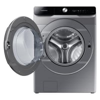 غساله سامسونج استيل WD18T6300GPYL