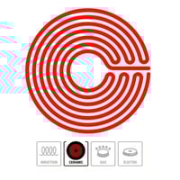 موقد ميديا MCHF645 - 60CM