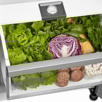 ثلاجه ميديا SILVER دولابى MDRS791MYU46D