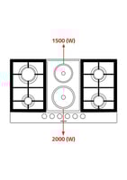موقد جليم غاز P9FVCGI