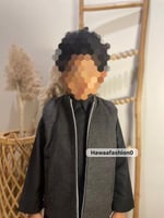 سديري الجوخ "موديل الرمادي المزدوج" - فخامة ودفء