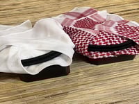 شماغ مخيط مع العقال والطاقيه