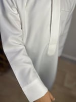 ثوب العيد الفاخر للأطفال - نسيج مقلم ملكي إصدار 20...