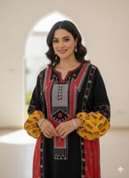 جلابية تراثية بلمسة "الروز" الرمضانية