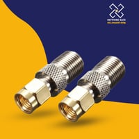 وصلة F Female to SMA Male