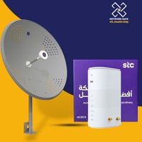باكدج انتينا ميمو 32 ديبى + راوتر ZTE MC801A1 معدل...