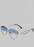 نظارة رجالية PRADA – فخامة الإطار الفضي بذراع فضي...