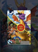 باكج كراش و سبايرو - حساب مشترك ( ستيم )