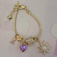 اسوارة دناديش مرصعة بالزركون الاصلي الفاخر والتعلي...