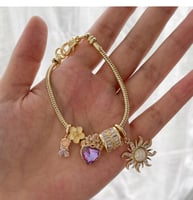 اسوارة دناديش مرصعة بالزركون الاصلي الفاخر والتعلي...