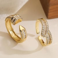 خاتم زركون مميز من الساتلنس ستيل