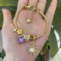 اسوارة دناديش مرصعة بالزركون الاصلي الفاخر والتعلي...