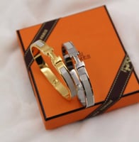 اساور ايرميز النحيف 8 ملم-مع الاختام مقاس17