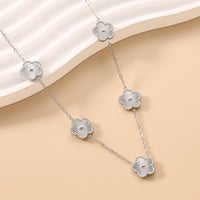 اكسسوارات تصميم وردة البرسيم من الستانلس ستيل