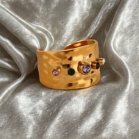 خاتم الزركون الملون