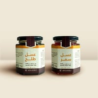 ربعين من عسل الطلح وعسل السمر