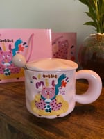 كوب القطة بابل الوردي ١