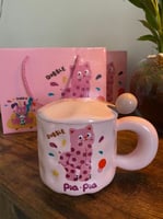 كوب القطة بابل الوردي ٢