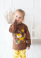 بيجاما شتوي أوراق