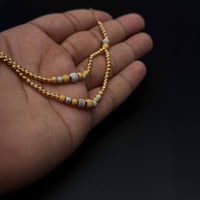 عقد ذهب دوريكا ملون عيار 21